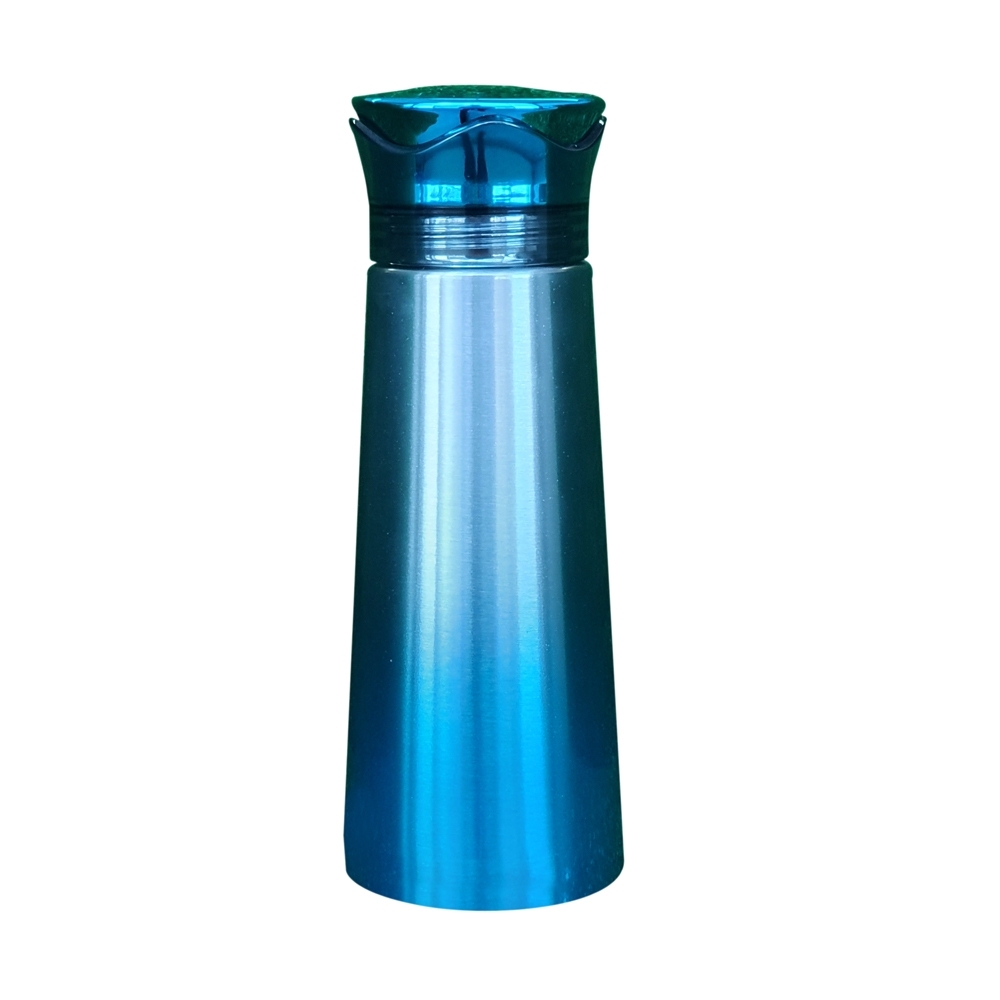 Garrafa térmica Azul inox 500ml.-GF 014